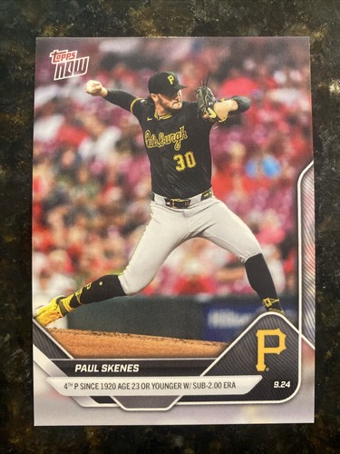 2025 Topps Now 763 Paul Skenes