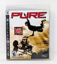 Pure  (PlayStation 3, PS3, 2008) *No Manual - Tested - Fast Ship*