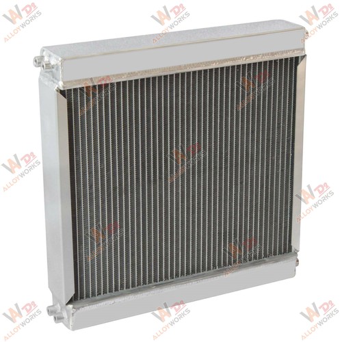 Roadster Style Racing Radiator 3 Row Aluminum Racing Radiator For Double Pass Dragster Roadster Style ...