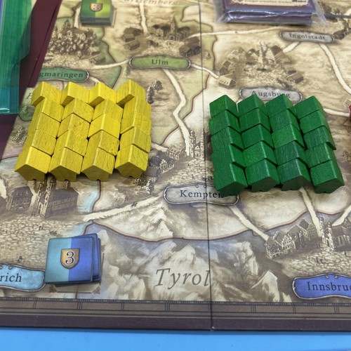 Thurn and Taxis Board Game - 100% Complete With Power & Glory Expansion - Picture 9 of 18