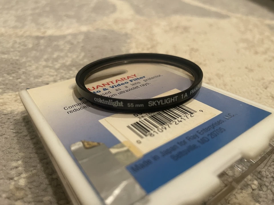 Lot of 11 Lens Filters for Camera Quantaray 55mm Y2 / Tiffen / Cokinlight / etc - Image 2 of 4