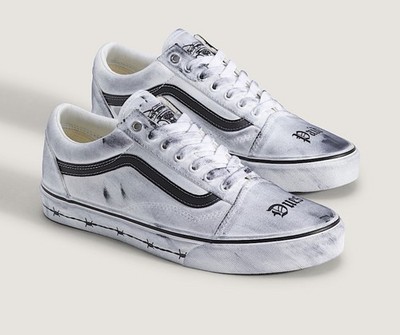 Vans Old Skool Travis Barker Dues Paid White US Men s Size 9 - Blink 182