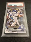 SHOHEI OHTANI #527 Topps Now Blasts Majestic hit 1000 Dodgers PSA 8 NM-MT