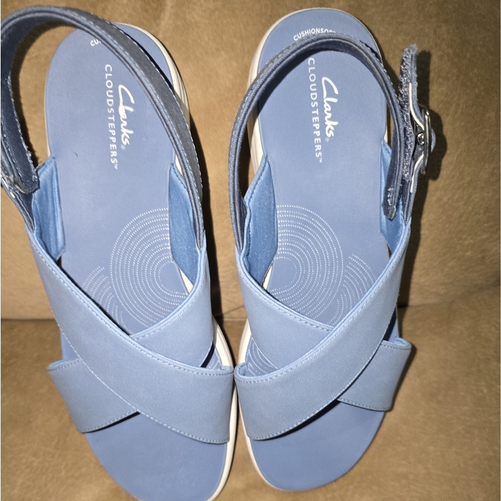 Clarks Cloud  Steppers Backstrap Sandals - Drift … - image 5