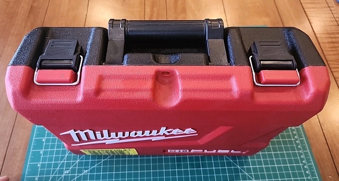 Milwaukee Hard CASE ONLY M18 Fuel ¼" Hex Driver Impact Driver Kit # 2853-22 ~ !