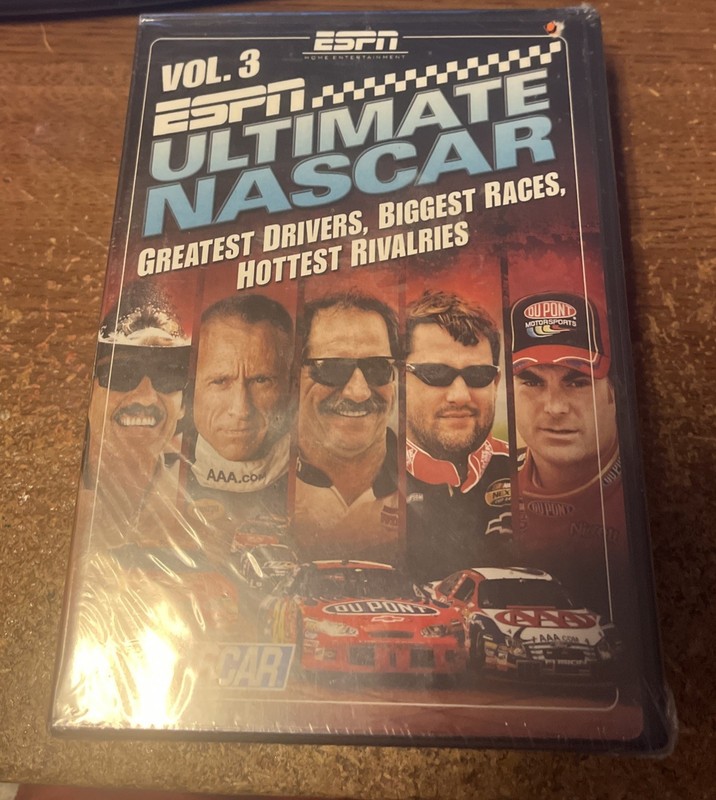 ESPN Ultimate Nascar Vol 3 & Jilian Michaels Biggest Winner DVD Sealed