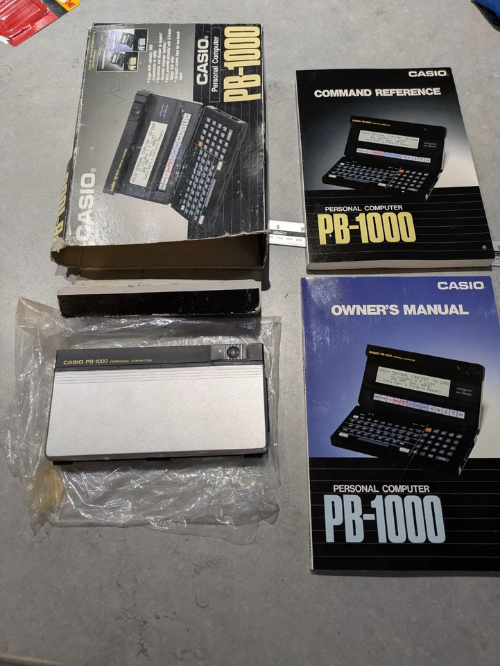 Casio PB-1000 Personal Computer Owners Manual Command Reference Read Description - Image 2 of 4