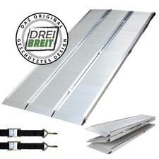 Breitrampe Auffahrrampe Motorradrampe Dreibreit Alu 175 cm 1650 kg Heavy Duty