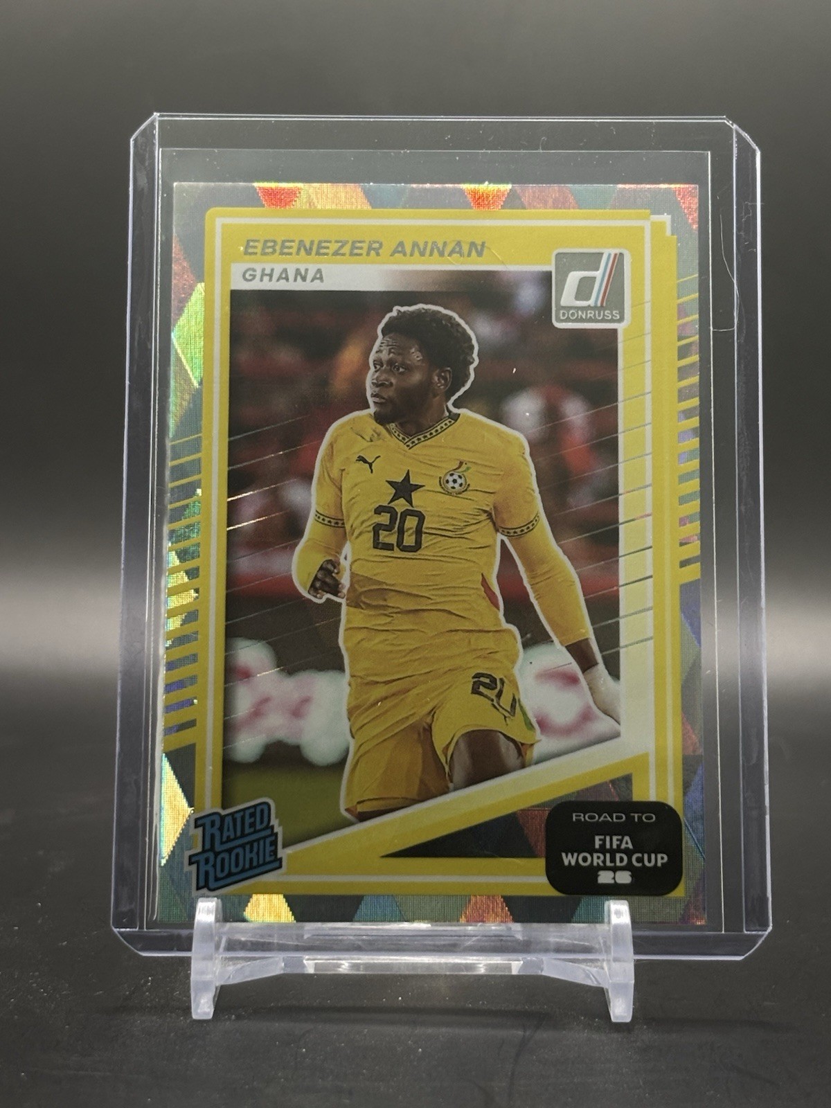 2026 Panini Donruss Road to FIFA World Cup Ebenezer Annan #210 Ghana Cubic