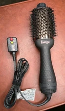 L’ange 2 in 1 Volumizing Brush Hair Dryer AB313 3” Black Lange Rose Gold Works