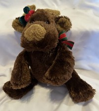 Christmas Moose Holiday Plush Stuffed Animal Walmart