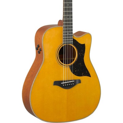 Yamaha A5M ASeries Dreadnought AcousticElectric Guitar Vintage Natural
