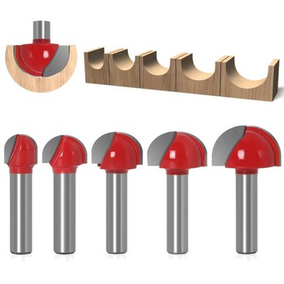 6-teiliges Core-Box-Fräser-Set - CNC, Tisch, Handoberfräsen, 12/16/19/22/25,4mm