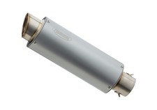 Hurric Auspuff TEC One silber GSR 750 GSXS 750 Suzuki UVP 349,-
