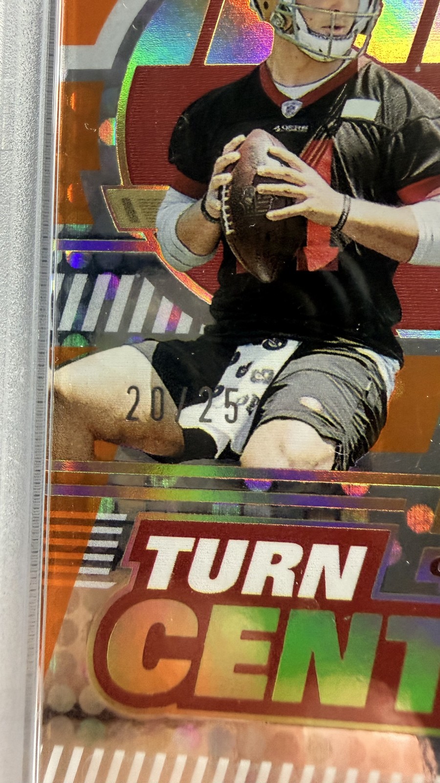 2022 Panini Donruss Elite Brock Purdy RC Auto 20/25 PSA 10 #TC-70 + view 7