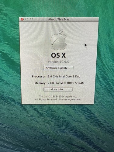 Apple iMac 24" A1225 Core 2 Duo 2.4Ghz 2GB 320GB HDD with mouse and keyboard - Picture 3 of 14
