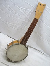 Vintage Concertone Banjo Ukulele Musical Instrument Banjolele 1920s Uke