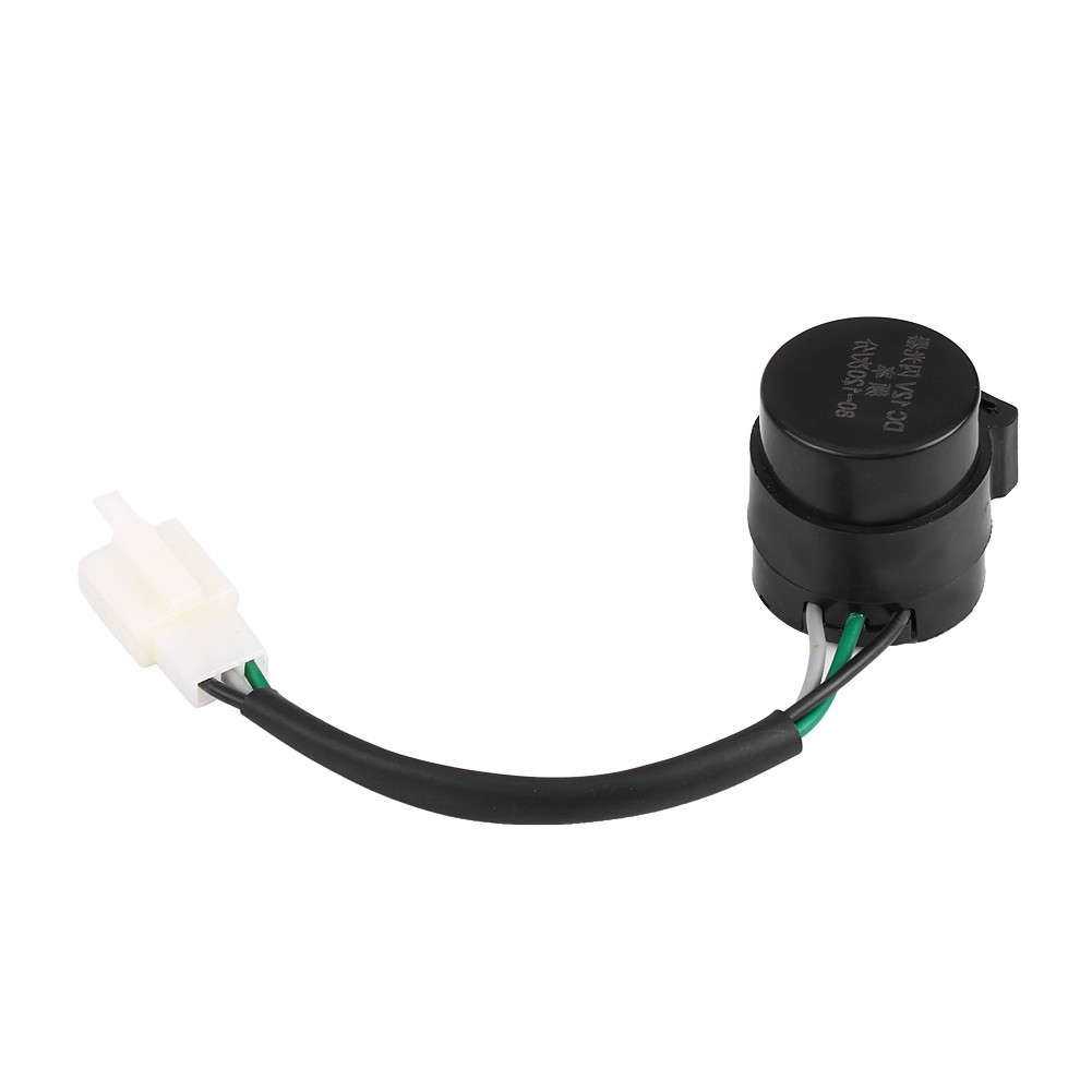 3 Pins Round Turn Signal Flasher Relay Blinker For GY6 50-250cc Motorcycles UK