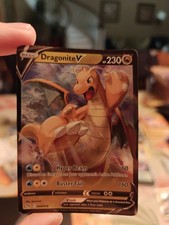 Pokemon TCG Dragonite V 049/078 Pokémon GO Holo LP+ Card