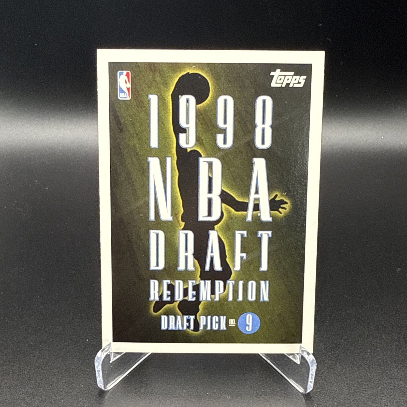 1998-99 Topps Draft Redemption Card Pick #9 - Dirk Nowitzki Rookie - RARE