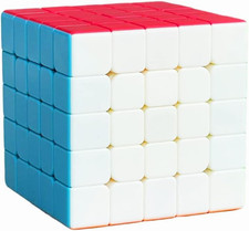 5X5 Speed Cube Solving Brain Teaser Educational Color-Matching Nice Smooth Movem