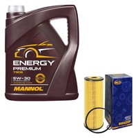 SCT Inspektionspaket 5L Mannol Energy 5W-30 FüR VW Golf IV 1.9 TDI Passat