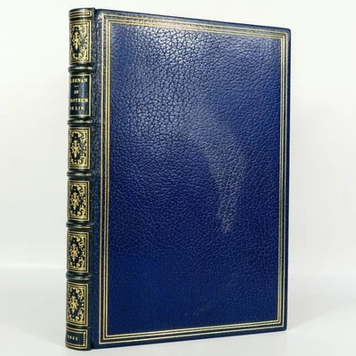 📖 ERNEST RENAN-SOMPTUEUSE RELIURE PLEIN MAROQUIN DOUBLÉE RICHEMENT ORNÉE-1901 - Photo 1/4