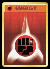 Fighting Energy Base Set LP Japanese Pokemon Card TCG