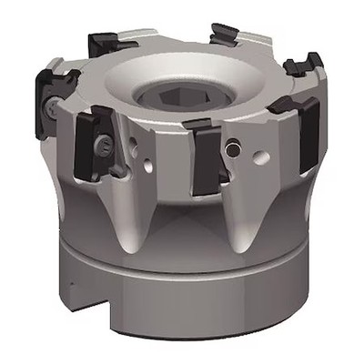 Widia 6425404 Indexable Face Mill, Vsm490-10 Series, 3'' Max Cut Dia, High Speed