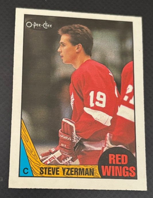 1987-88 O-Pee-Chee Hockey  Steve Yzerman   4th YEAR #56   NM-MINT