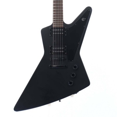Epiphone Gothic Explorer Pitch Black 2008 Satin Mahogany Gebraucht Japan