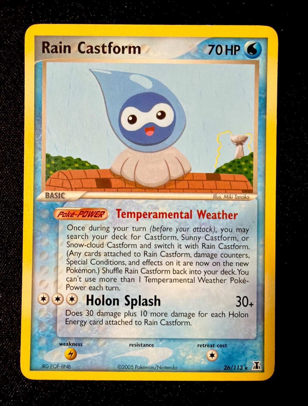 Rain Castform - 26/113 - Pokemon Delta Species Card LP