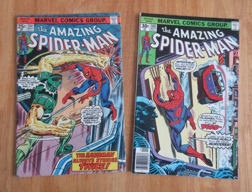Lot of *2* AMAZING SPIDER-MAN: #154, 160 (VG/FN)