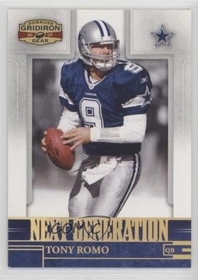 2007 Donruss Gridiron Gear Next Generation Gold 5/100 Tony Romo #NG-36 0ui7