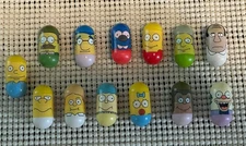 13 Original Simpsons MIGHTY BEANZ • 2004 • Krusty, Bart, Ralph, Milhouse & More