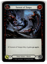 Torrent of Tempo (Blue) CRU071 Foil Common Crucible of War LP