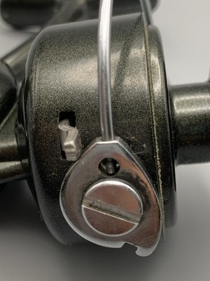 Vintage Left Handed Shakespeare 2200LH Spin Fishing Reel in Black