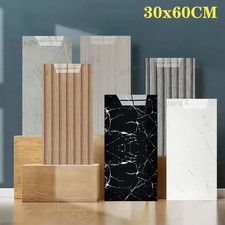 80x Self-Adhesive Marble Tiles Wall Sticker Stick On Kitchen Bathroom Home Decor