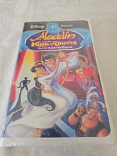 Disney VHS Aladdin and the King of Thieves w/ Case Robin Williams
