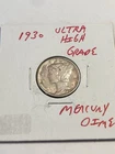 1930 ULTRA HIGH GRADE MERCURY DIME RARE