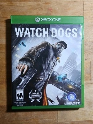 Watch Dogs (Ubisoft) - Microsoft Xbox One - Good Condition CIB Tested Free Ship