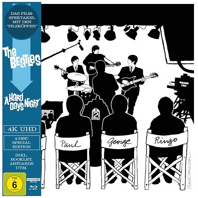 A Hard Days Night (Special Edition, 4K-UHD+Blu-ray+2 Bonus-DVDs) NEU