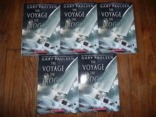 Lot of 5 copies VOYAGE of the FROG Gary Paulsen GUIDED READING Lit Circle books 