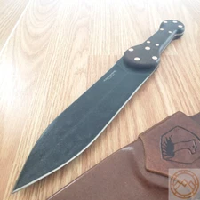 Condor Trade Dag Fixed Knife 8" Double Edge 1095HC Steel Blade Walnut Handle