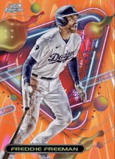 [DIGITAL] Topps Bunt - Freddie Freeman - Cosmic Chrome 23 S2 - Orange Base