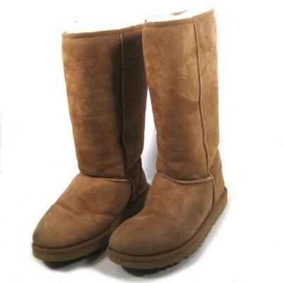 UGG Australia Classic Tall Sheepskin Boots Chestnut Women display picture 3