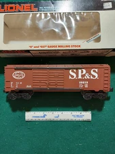 LIONEL #6-19213 SPOKANE, PORTLAND AND SEATTLE DOUBLE DOOR BOX CAR
