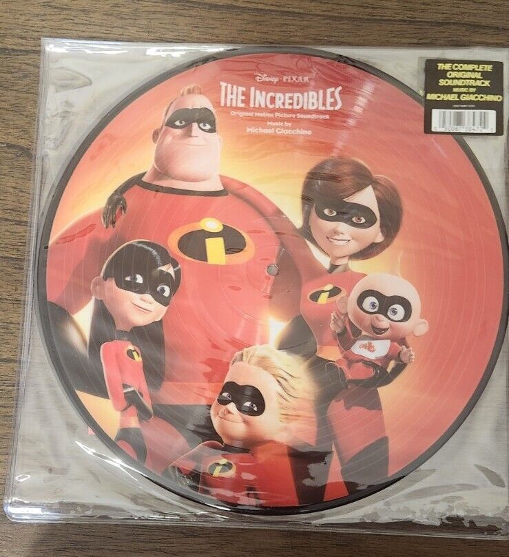 The Incredibles Original Soundtrack VinyL
