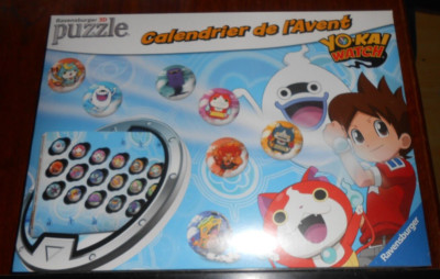 YO-KAI WATCH Adventskalender 24 Puzzles (3D Ball/Klassiker), im Blister