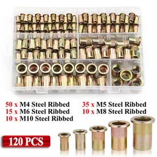 120/900/1450 Rivet Nut Kit Rivnut Nutsert Assort Nut Setter Thread Setting Tool